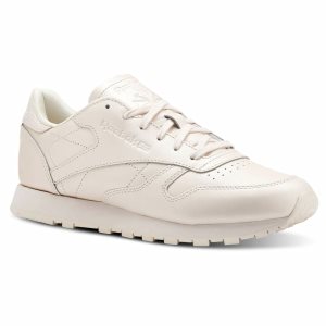 Reebok Classic Leather Turnschuhe Damen - Rosa - DE 819-ZSH